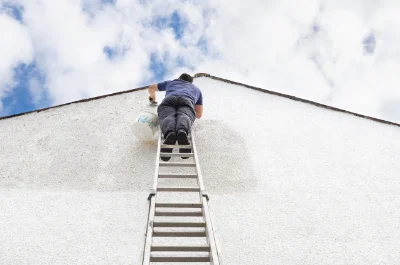 Peinture extérieure à Cuinzier — façades et ravalement